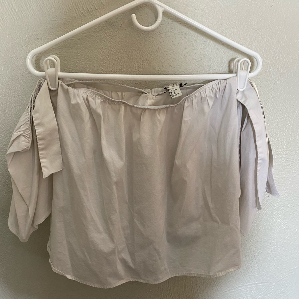 Forever 21 Off The Shoulder Shirt